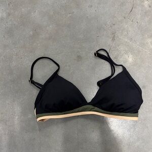 L*Space Black and Olive Bralette